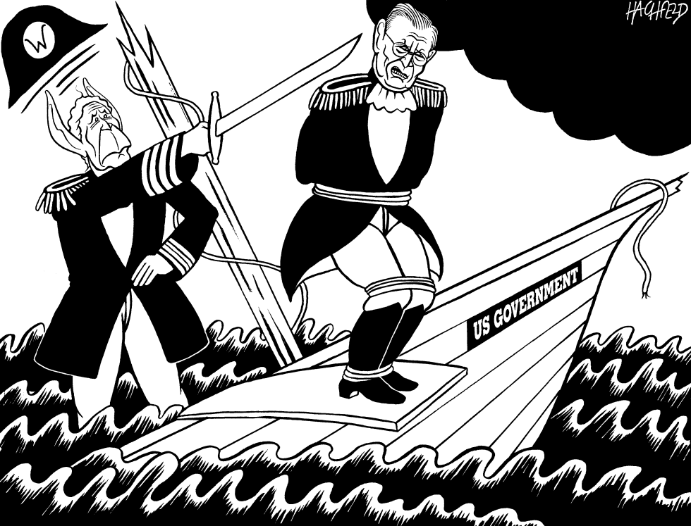 Rumsfeld leaving