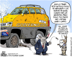 CONDUCIENDO EN LA SUCIEDAD /  by Jeff Parker