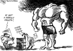 THE PERFECT ATHLETE by Pat Bagley