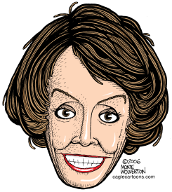 NANCY PELOSI  by Monte Wolverton