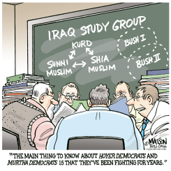DEMOCRAT STUDY GROUP by R.J. Matson