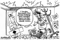 I BROKE THROUGH THE GLASS CEILING by Jimmy Margulies