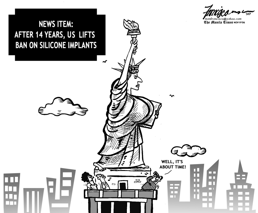 liberty gets silicone implants