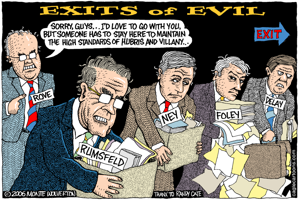  EXITS OF EVIL by Wolverton