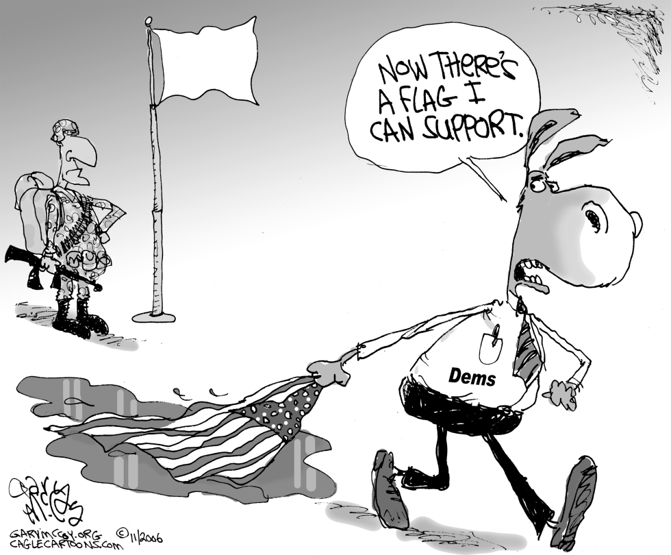 Democrats Flag GRAY