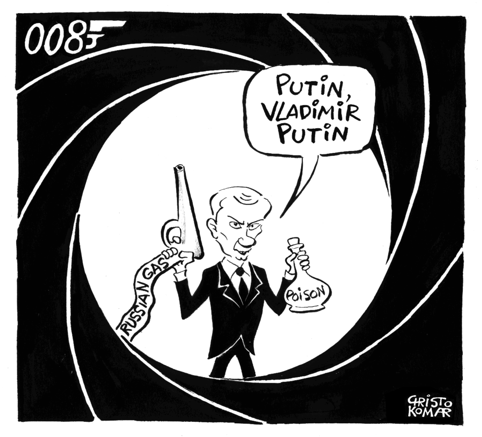 Agent 008 - B&W