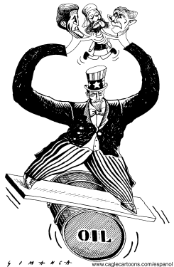 THE BALANCE OF THE UNCLE SAM by Osmani Simanca