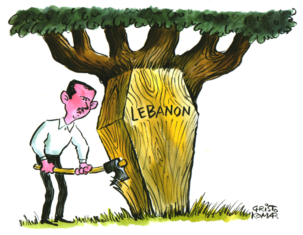 Bashar Assad the Carpenter - COLOR