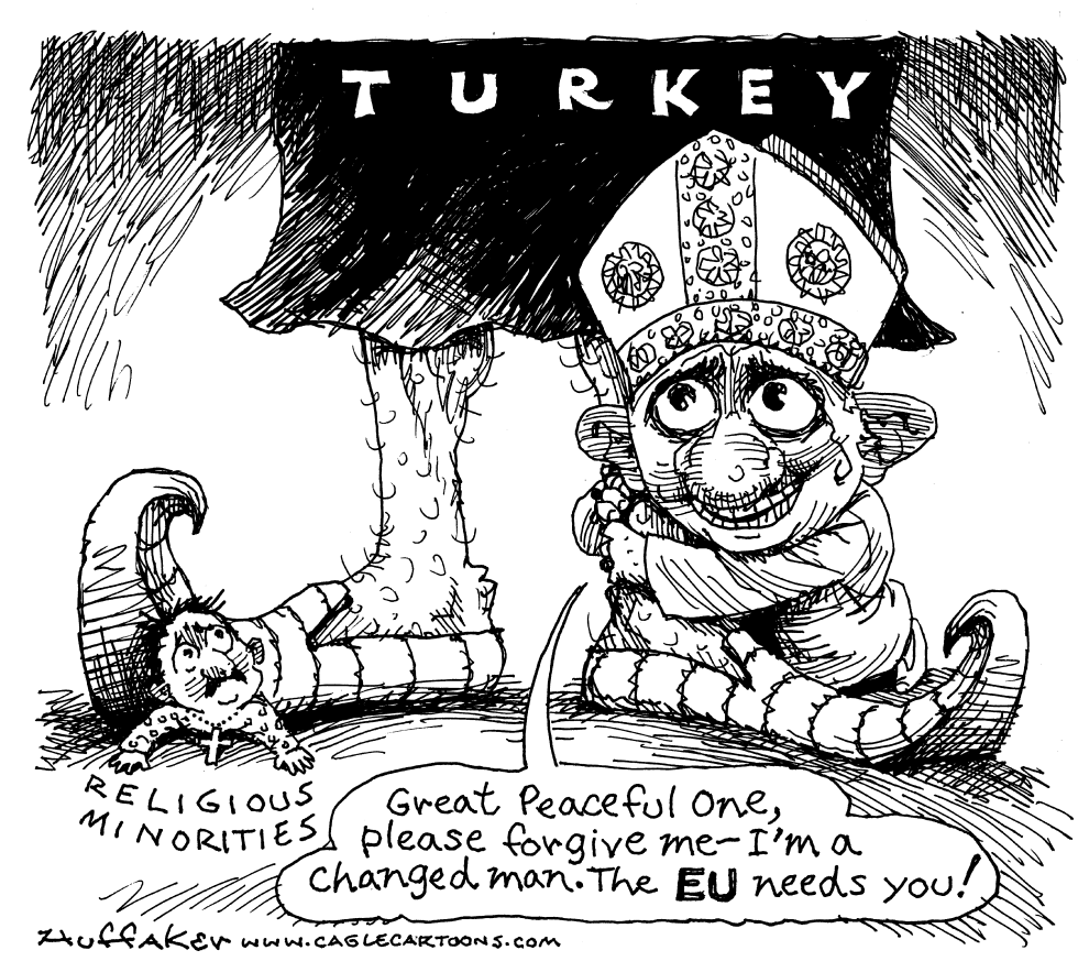 Pope and Turkey