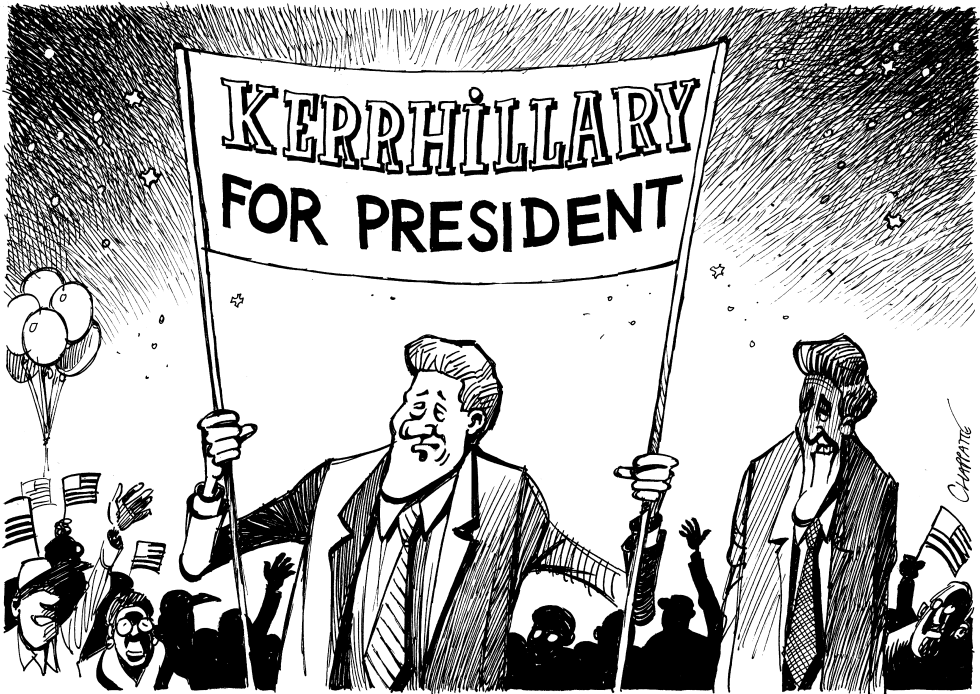 Clinton endorses Kerry