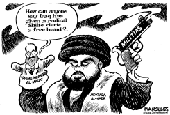 IRAQ AL-MALIKI PUPPET by Jimmy Margulies