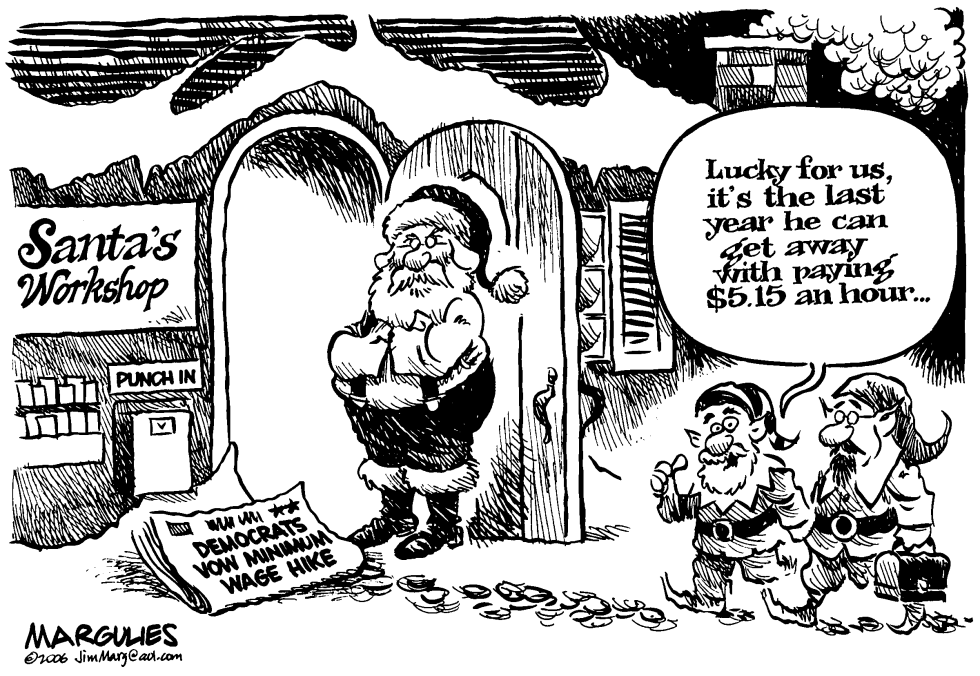 Santa Minimum Wage