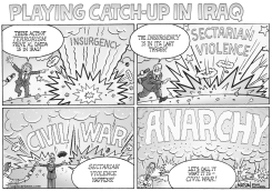 PLAYING CATCH-UP IN IRAQ-GRAY by R.J. Matson