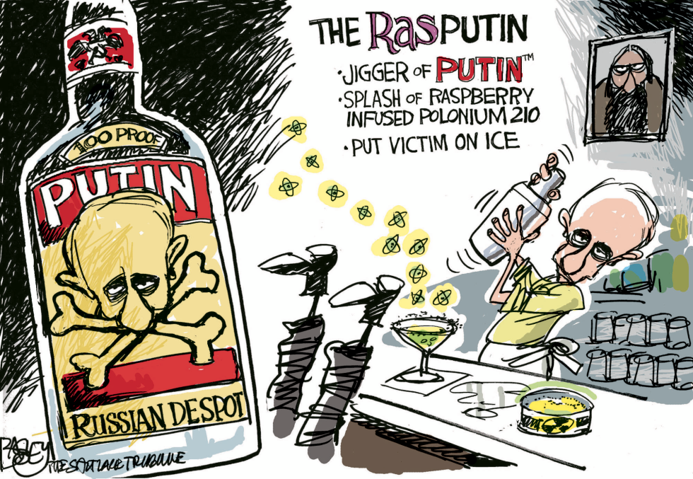  RAS-PUTIN by Pat Bagley