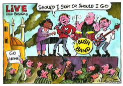 BUSH BAND LIVE IN BAGHDAD -  by Christo Komarnitski