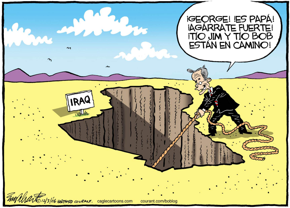 Papa Bush al Rescate / COLOR