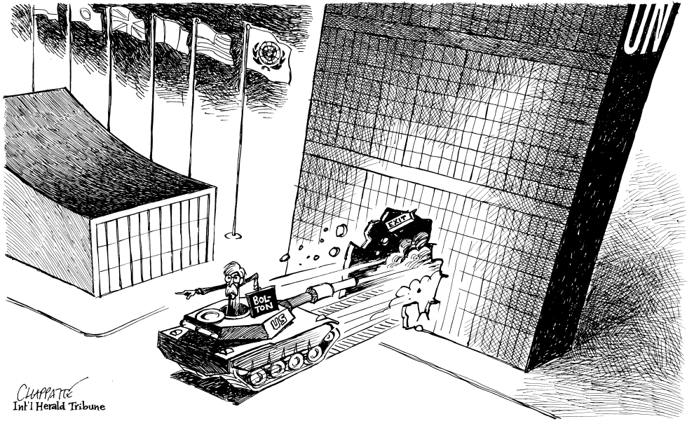 JOHN BOLTON IS OUT
