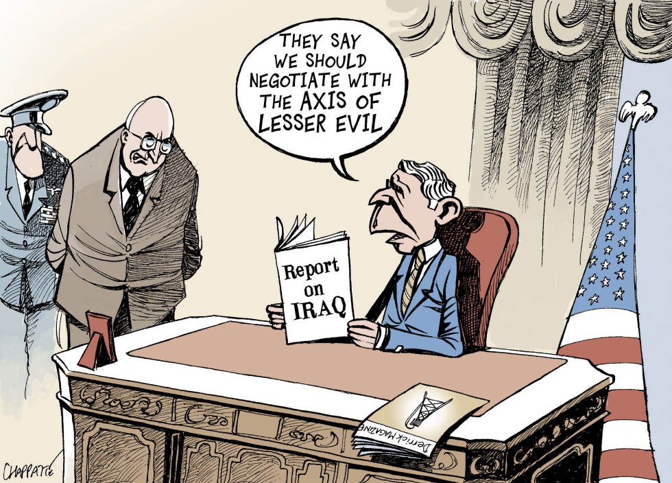  REPORT ON IRAQ by Patrick Chappatte