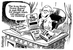 BUSH AND THE IRAQ STUDY GROUP REPORT by Jimmy Margulies