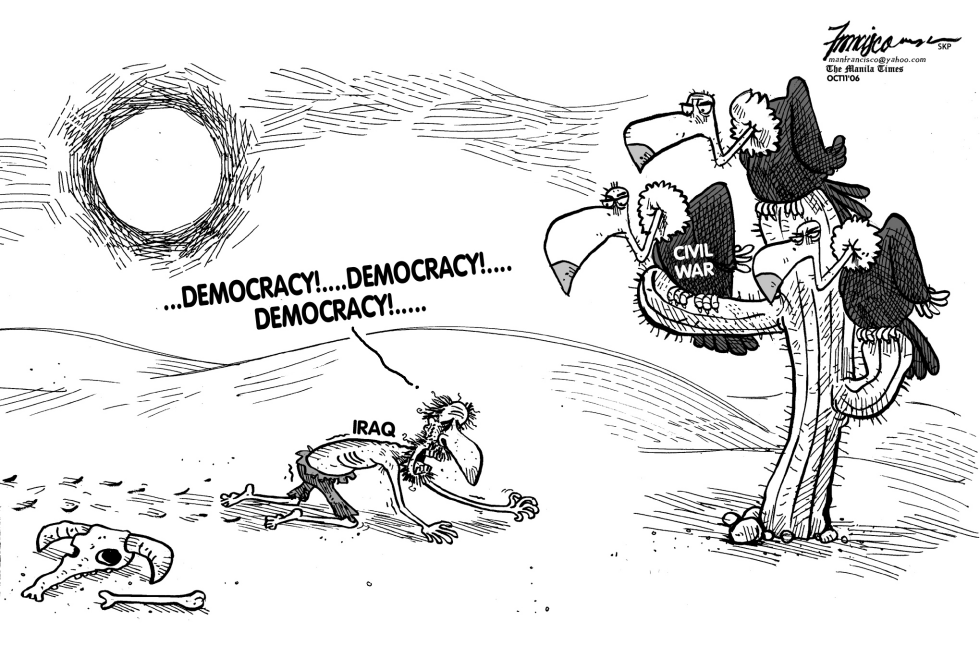 iraq thirsty for democracy