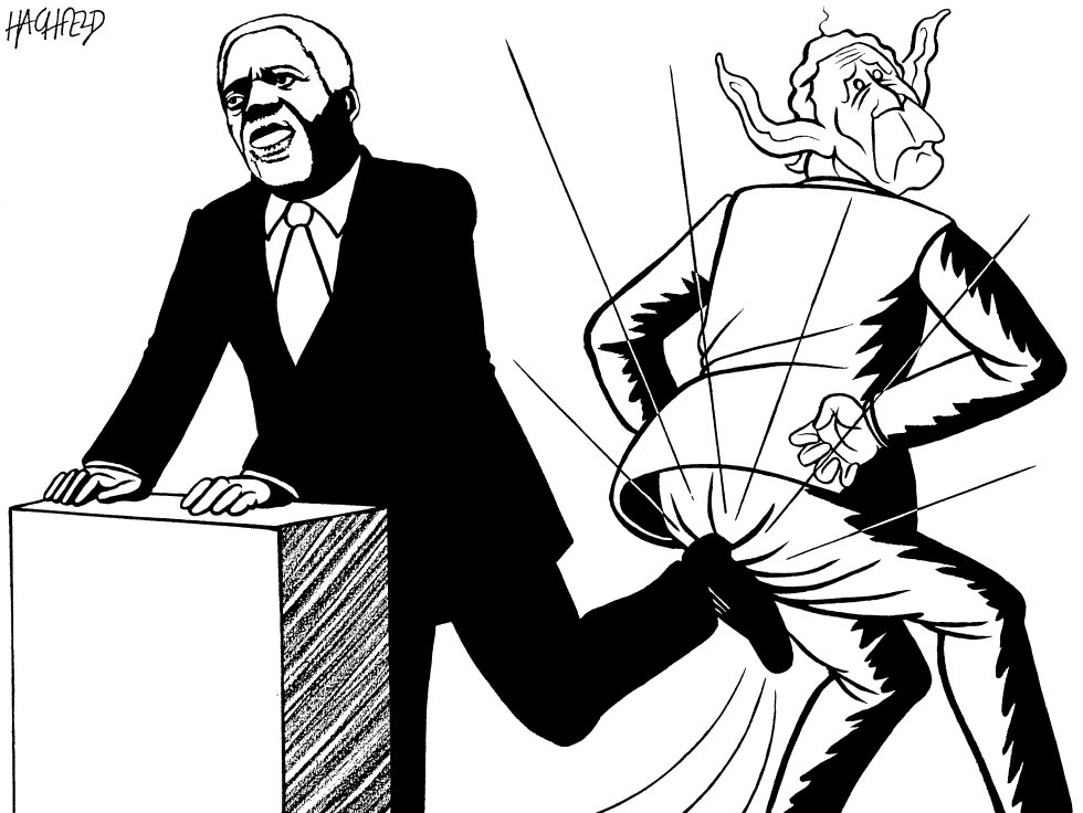 Kofi Annan-Bush