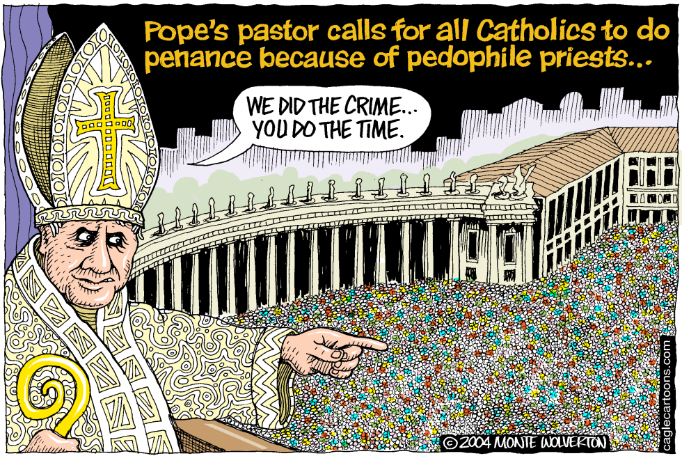 Pedophile priest penance COLOR