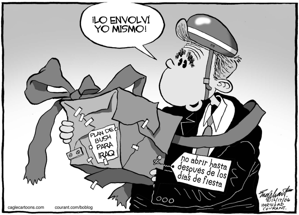  GRUPO DE ESTUDIO SOBRE IRAQ by Bob Englehart