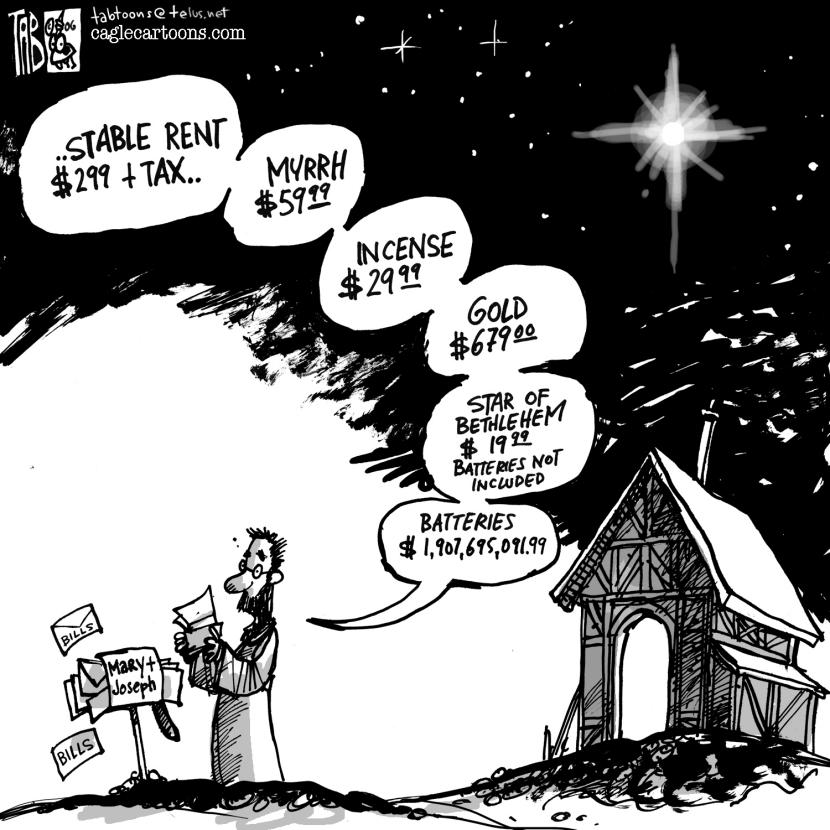 Christmas bills