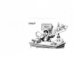 UN SANCTIONS ON IRAN by Jimmy Margulies
