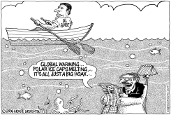 GLOBAL WARMING DENIAL by Monte Wolverton