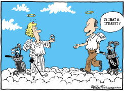 PRESIDENT FORD  by Bob Englehart