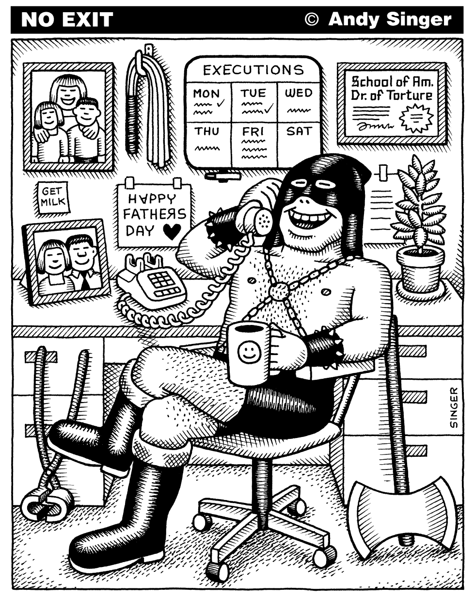Executioner on a Coffee Break