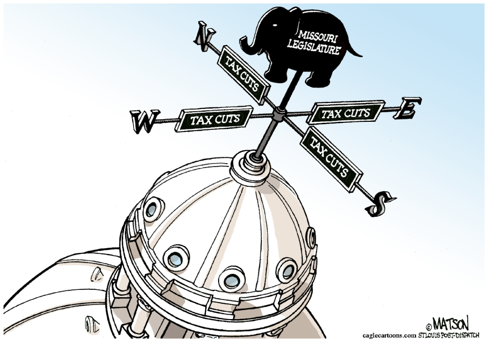 Local MO- Missouri Legislature Weathervane-COLOR