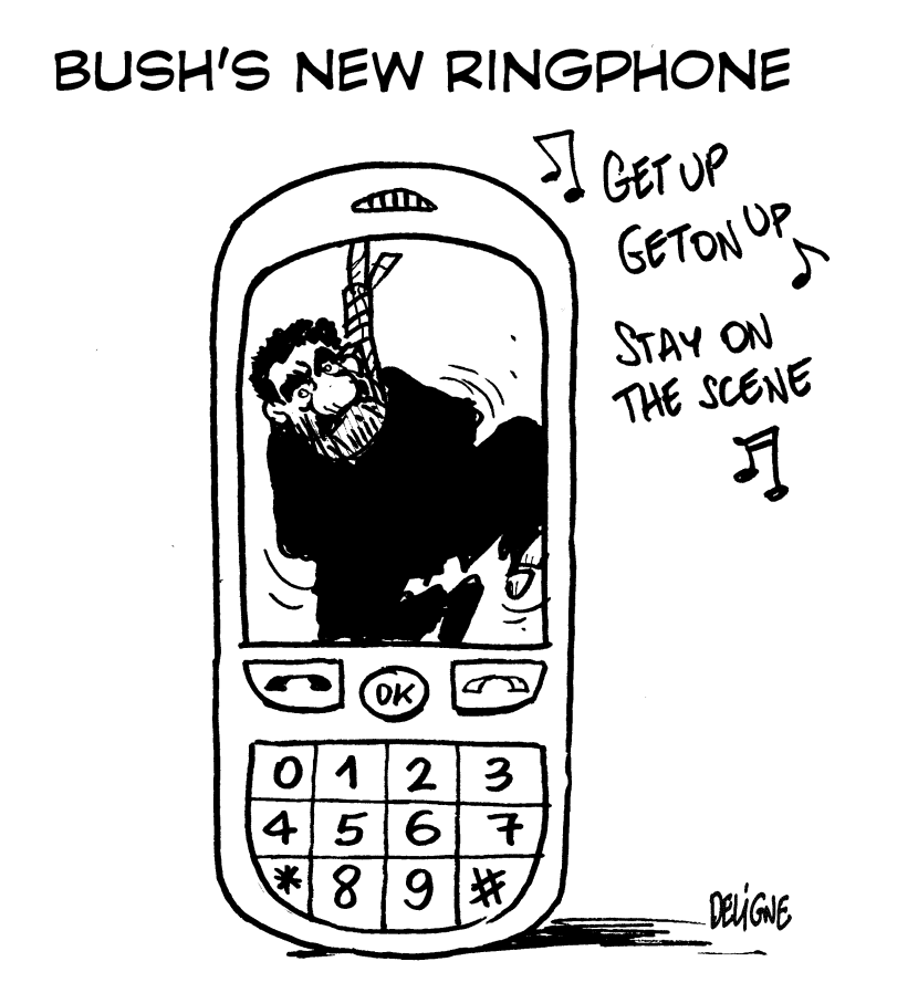Bushs New Ringphone