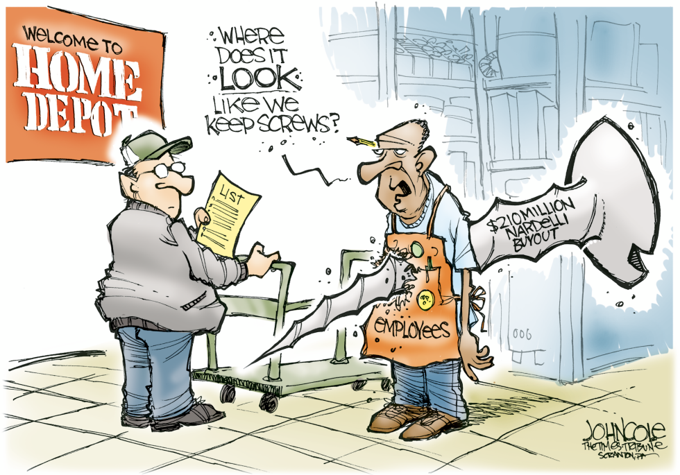 Home Depot CEO buyout