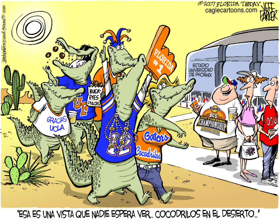 Reptiles de Florida en el Desierto / COLOR