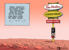 CANADA MARS ROVER  by Cam Cardow