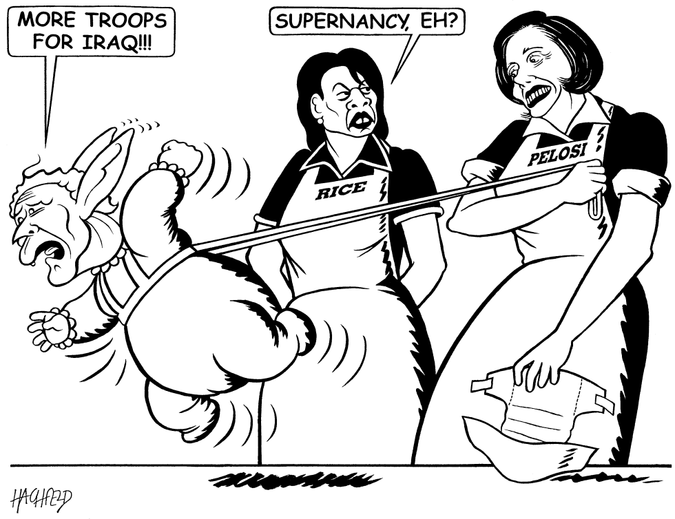 Bush- Rice-Pelosi