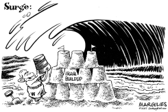 IRAQ BUILDUP by Jimmy Margulies