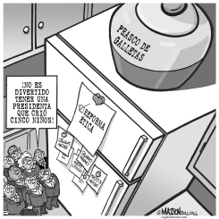 EN LA COCINA DE LA PRESIDENTA PELOSI by R.J. Matson