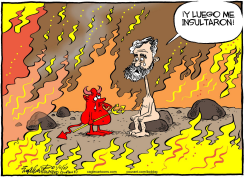 SADDAM HUSSEIN /  by Bob Englehart