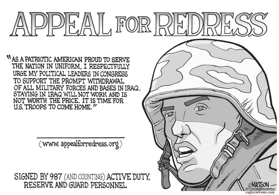 Soldiers' Appeal For Redress