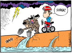 SURGE  by Bob Englehart