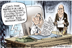 TROOP SURGE by Joe Heller