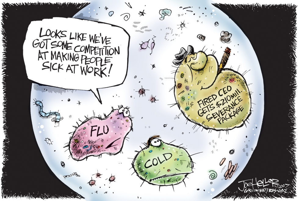 Home Depot Exec Pay Germs Color