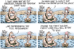 FRIGID CREDIT  by Joe Heller