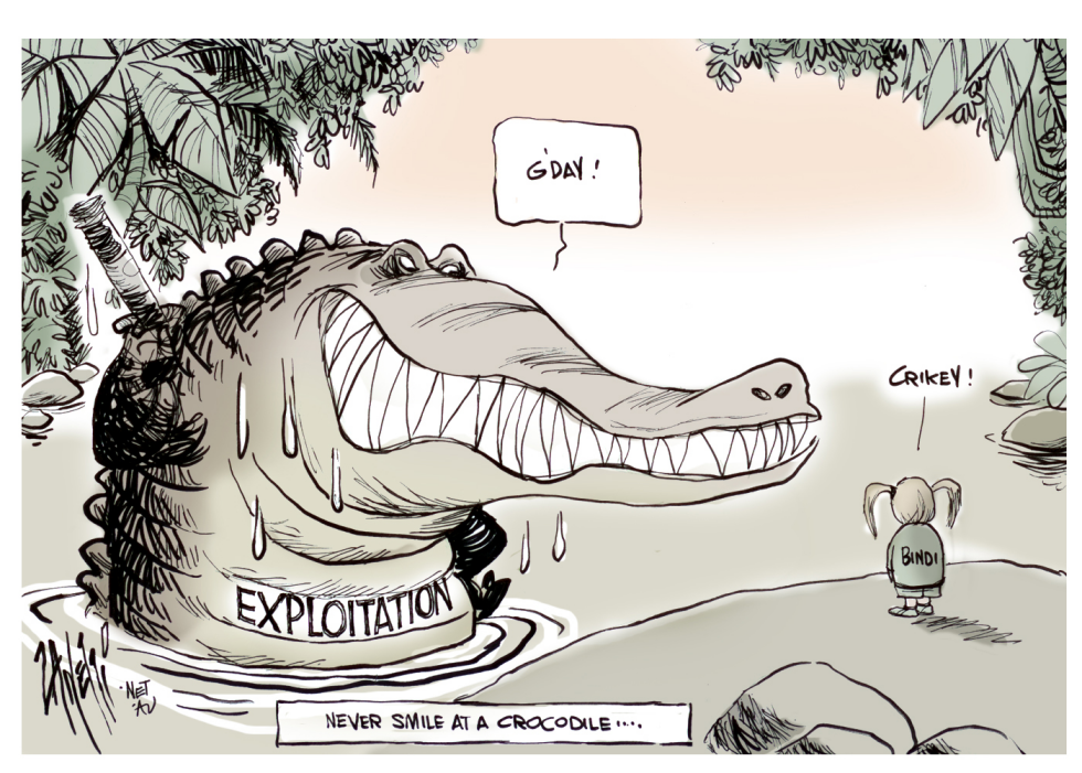 The Crocodile Huntress