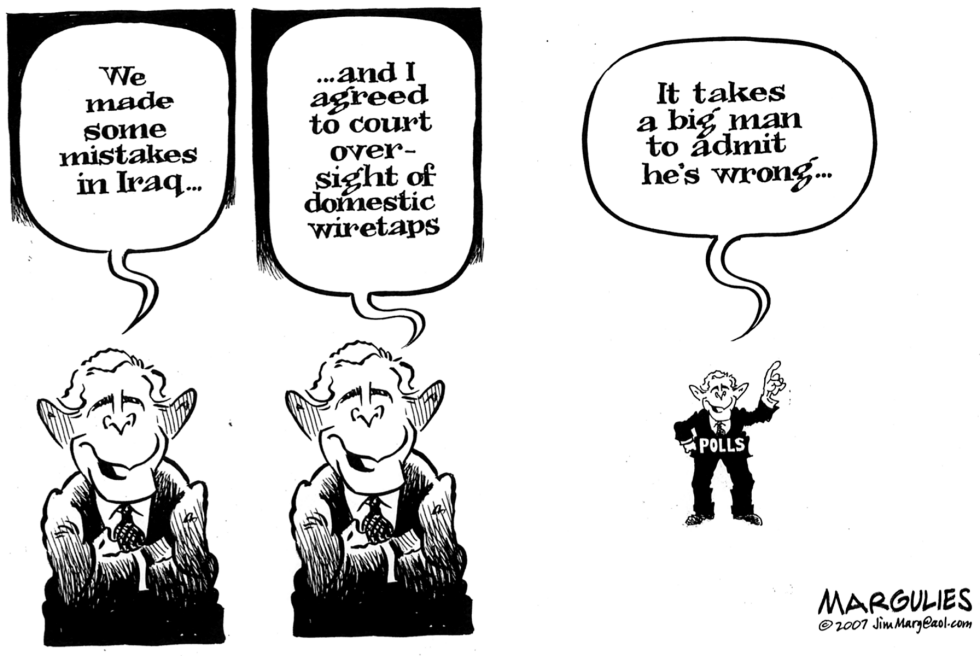 It takes a big man to admit hes wrong