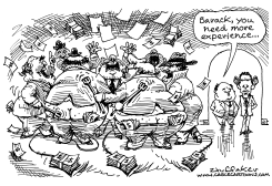 OBAMA EXPERIENCE by Sandy Huffaker