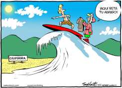EL CLIMA DE CALIFORNIA / by Bob Englehart